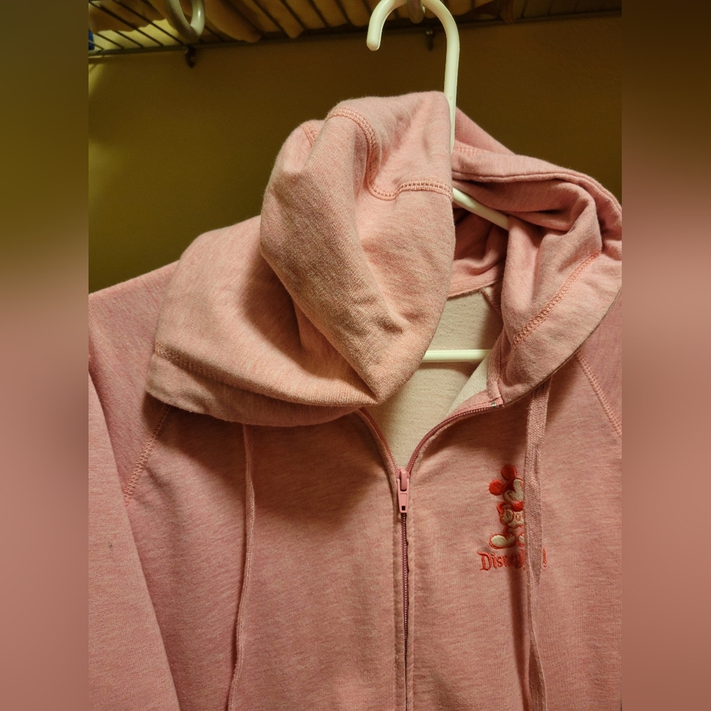 Disneylabd Parks Pink Hoodie Mickey Mouse